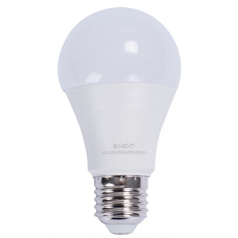Лампа світлодіодна e.LED.lamp.A60.E27.12.6500, 12Вт, 6500К