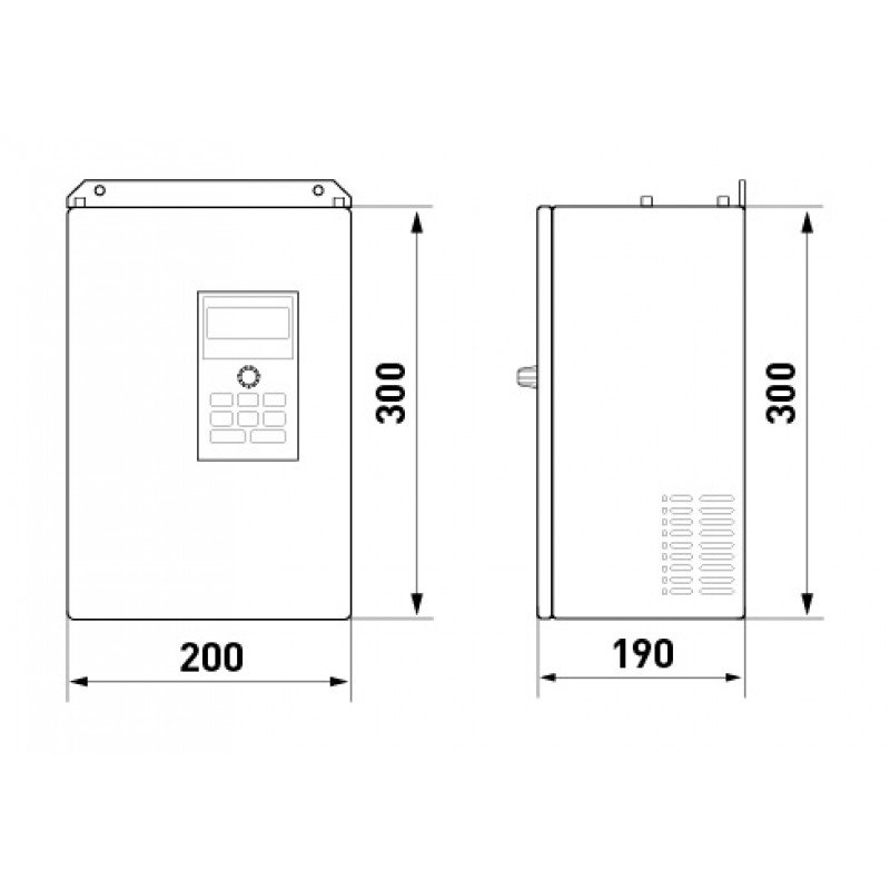 Перетворювач частотний e.f-drive.55 55кВт 3ф/380В