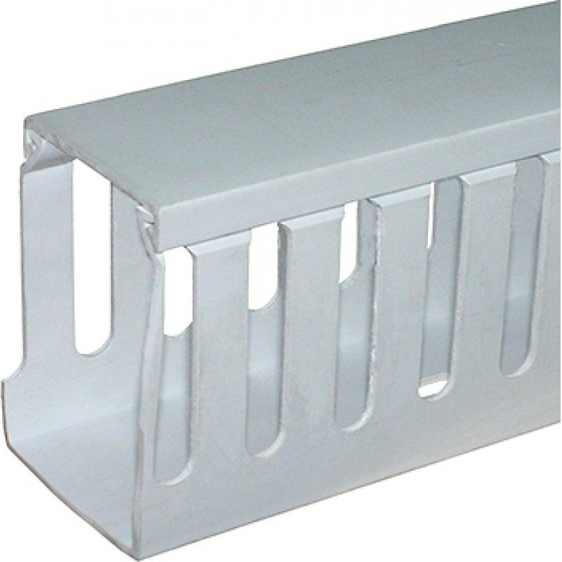 Короб пластиковий перфорований e.trunking.perf.stand.50.50, 50х50мм, 2м