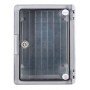 Корпус з ABS-пластику e.plbox.pro.p.40.30.21.tr з прозорими дверцятами 400x300x210мм ІР65