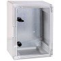 Корпус удароміцний з АБС-пластика e.plbox.400.500.175.tr, 400х500х175мм, IP65 з прозорими дверцятами