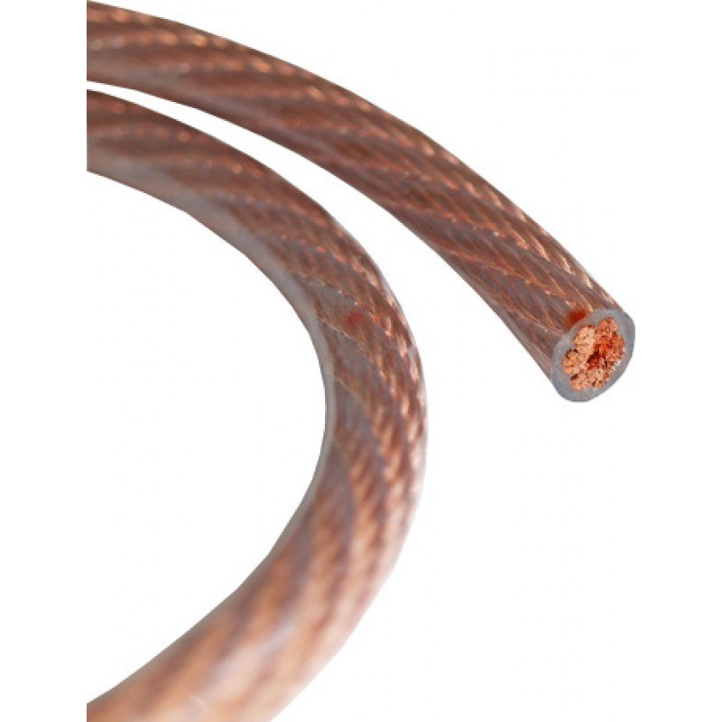 Провід в прозорій силіконовій ізоляції H00S-D25