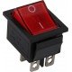 Перемикач клавішний e.switch.key.04, 4 pin, з індикацією
