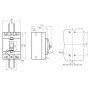 Силовий автоматичний вимикач e.industrial.ukm.250SL.175, 3р, 175А