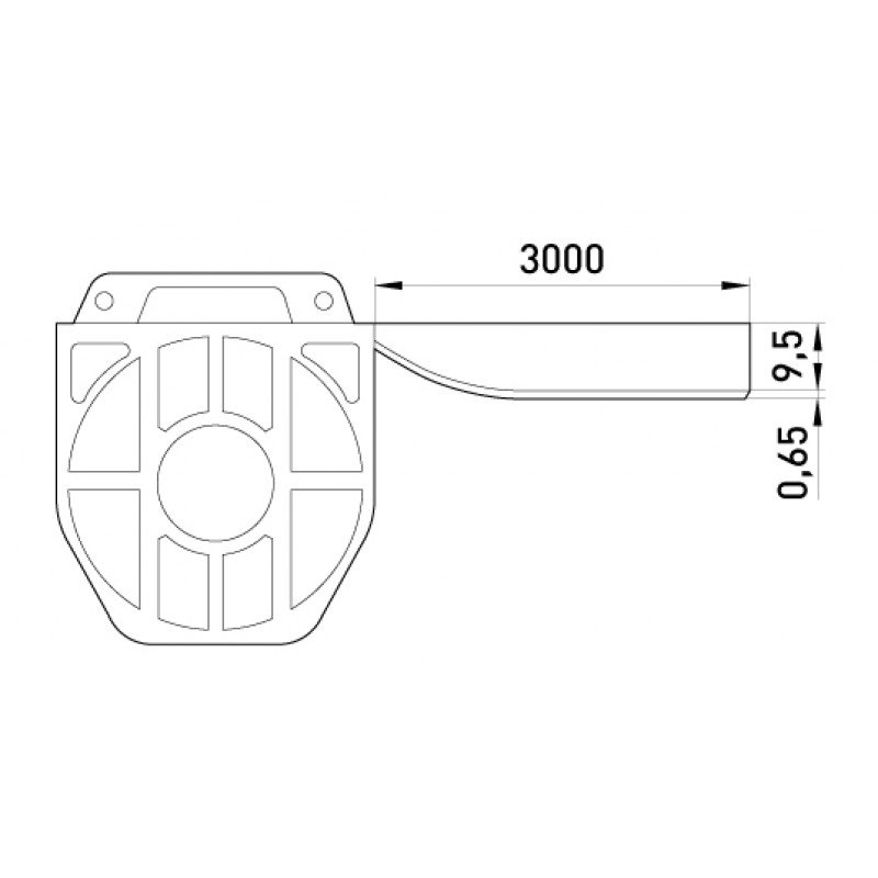 Сталева бандажна стрічка e.steel.band.pro.9,5.65.30, 9,5х0,65мм, 30м