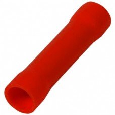 Гільза з&apos;єднувальна ізольована e.splice.stand.bv.2.red 1,5-2,5 кв.мм, червона