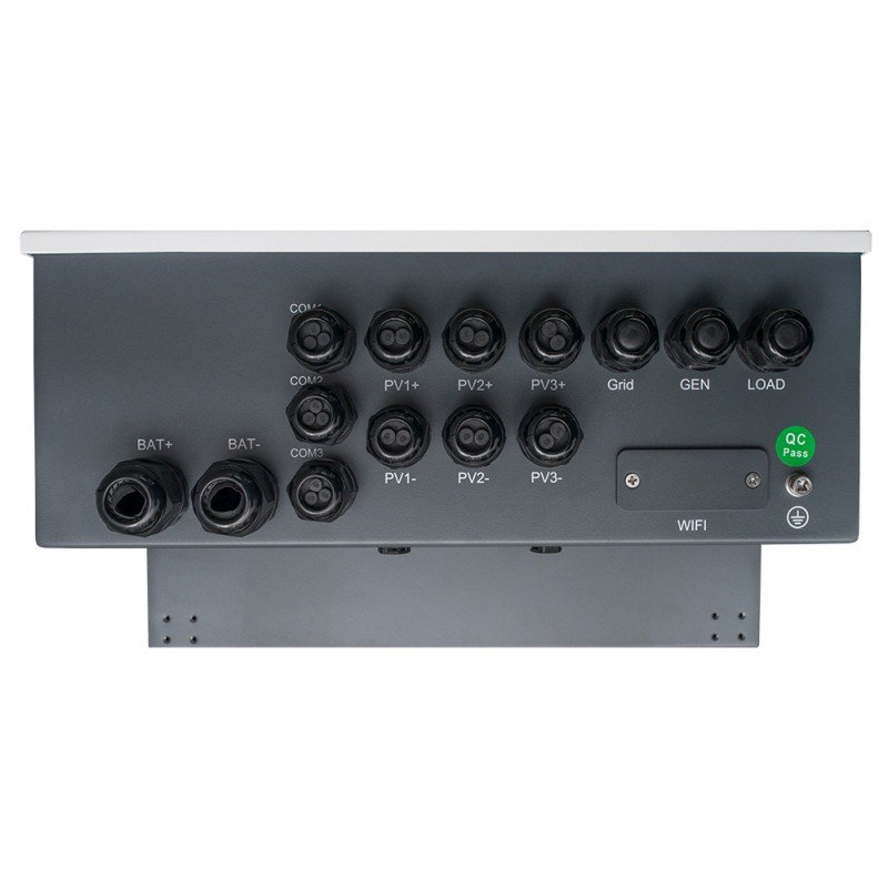 Інвертор гібридний однофазний e.inv.h1.industrial.48.12000 48/230В, 12000Вт