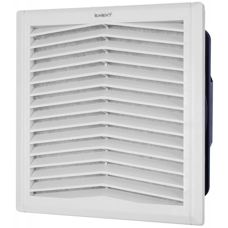 Решітка з фільтром e.climat.fanfilter.pro.204 та вентилятором 120х120мм