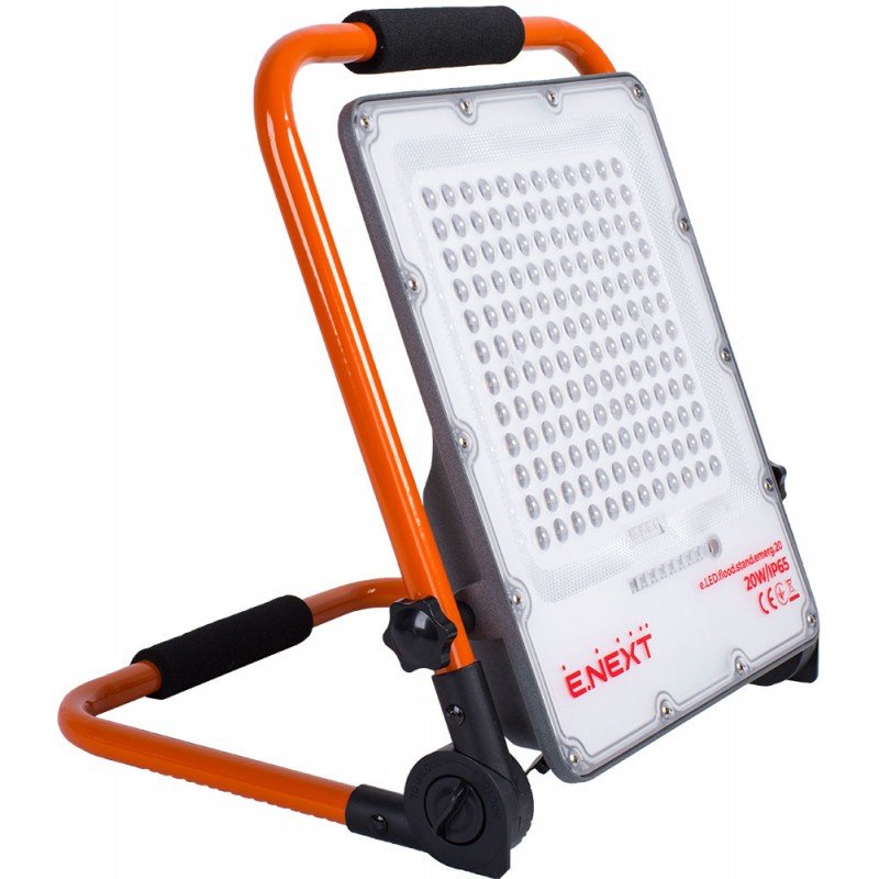 Прожектор світлодіодний акумуляторний e.LED.flood.stand.emerg.20