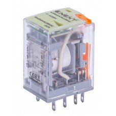 Реле проміжне e.relay.pro.10.2.230AC, 10А, 2 групи контактів, котушка 230В АC