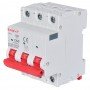 Модульний автоматичний вимикач e.mcb.stand.60.DC.3.C50, 3р, 50А, C, 6кА, DC