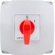Пакетний перемикач LK40/1.216-ОВ/45 в корпусі, 1p, 0-1, 40А, IP44