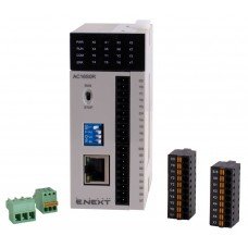 Програмований логічний контролер серії АС 24В 8DI 8DO (relay) 1 RS485 1 Ethernet