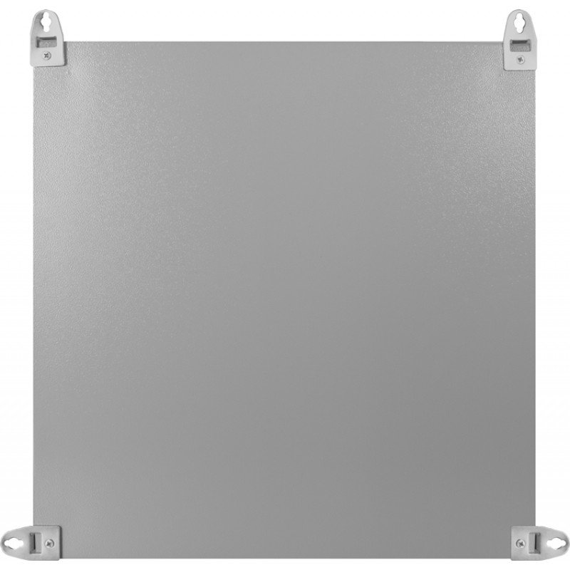 Корпус металевий e.mbox.industrial.n.48.bc.gl IP55 навісний на 48 модулів з суцільною панеллю, зі склом