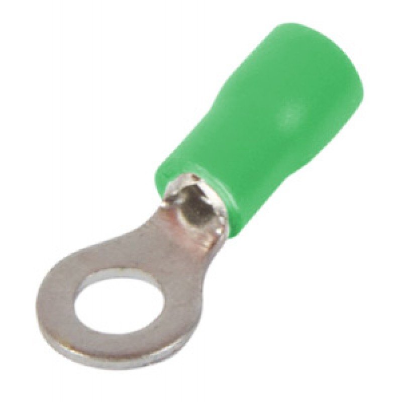 Ізольований наконечник e.terminal.stand.rv1.1,25.4.green 0.5-1.5 кв.мм, зелений
