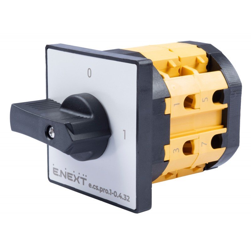 Пакетний вимикач e.cs.pro.1-0.4.32, (1-0), 4p, 32A