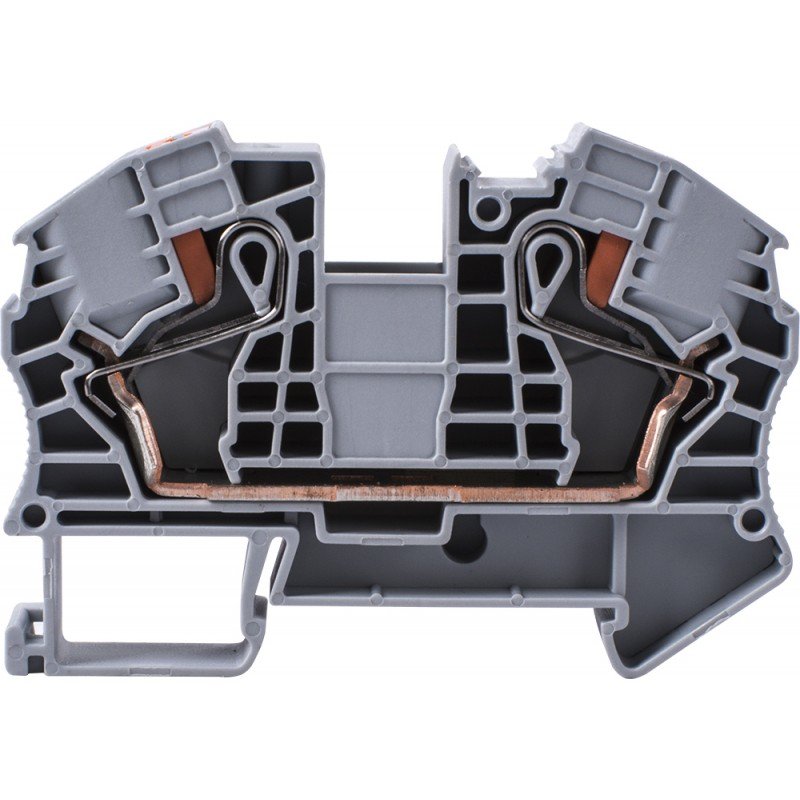 Клемна колодка набірна на DIN-рейку e.tc.din.spring.16