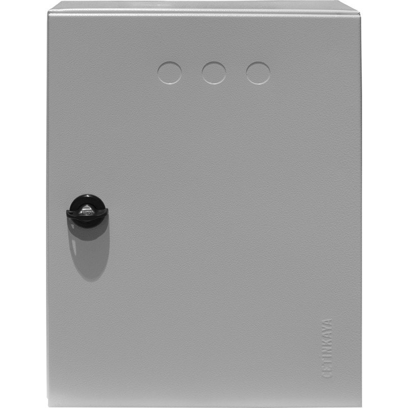 Корпус металевий e.mbox.industrial.n.24z IP41, навісний, на 24 модулі