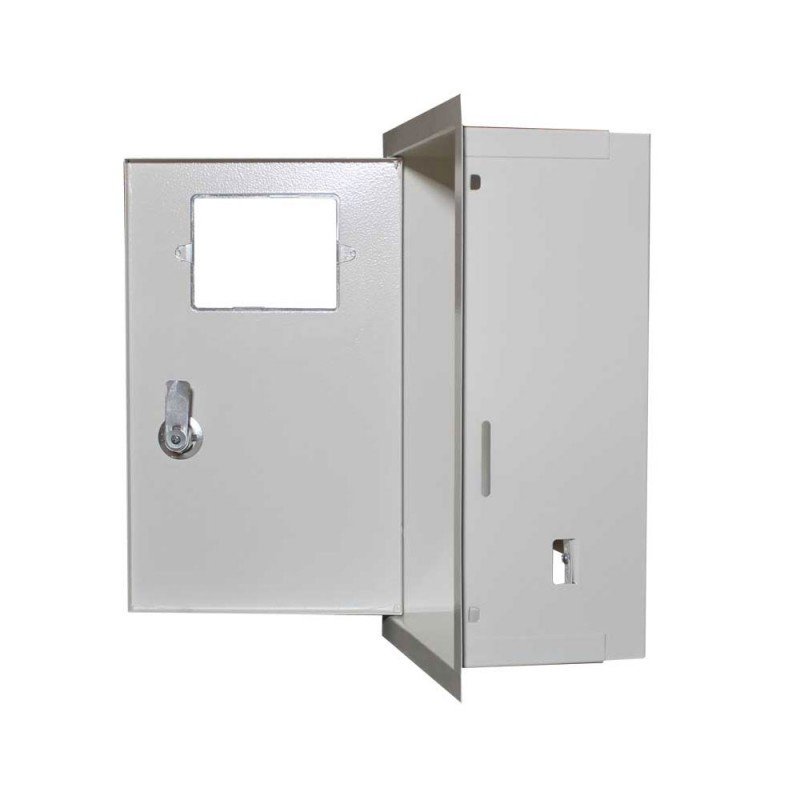 ЯУР-1В-10Э эк., 1-ф. електронний лічильник, 10 мод., IP31, що вбудовується, 212*355*100