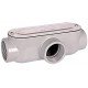З'єднувач ревізійний Т-подібний e.industrial.pipe.db.revise.t.1-1/2" для труб 1-1/2"