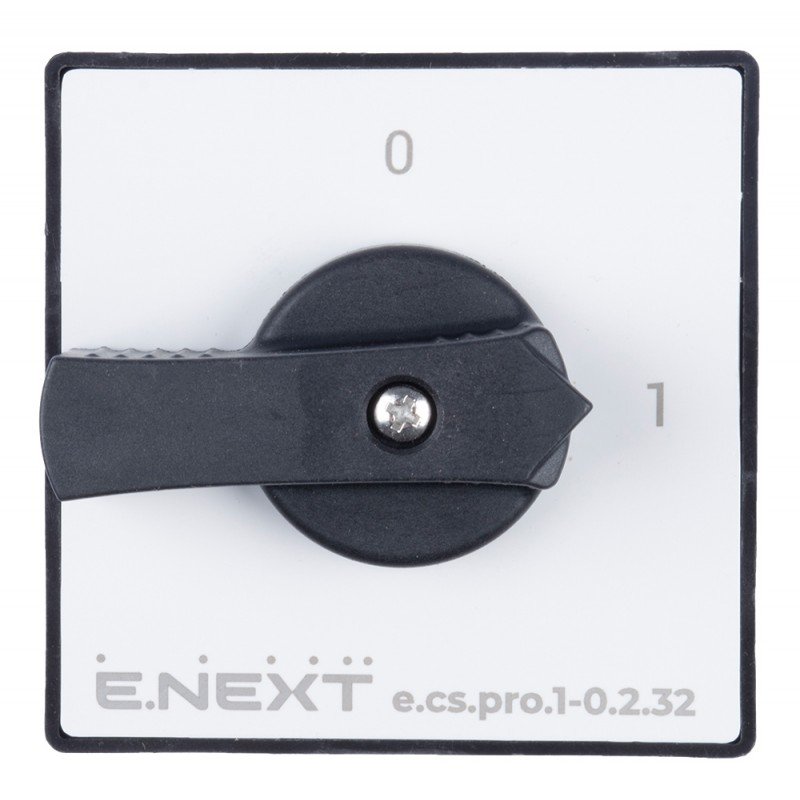 Пакетний вимикач e.cs.pro.1-0.2.32, (1-0), 2p, 32A