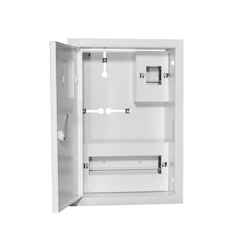 ЯУР-1В-12Э эк., 1-ф. електронний лічильник, 12 мод., IP31, що вбудовується, 250*355*100