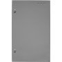 Корпус металевий e.mbox.industrial.p.40.30.20z IP41 з монтажною панеллю (400х300х200)