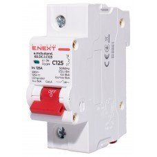 Модульний автоматичний вимикач e.mcb.stand.60.DC.1.C125, 1р, 125А, C, 6кА, DC