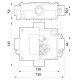 Коробка розподільча металева Р21/4, IP 44, 380 B, 5*10