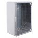 Корпус з ABS-пластику e.plbox.pro.p.50.40.18.tr з прозорими дверцятами 500x400x180мм ІР65