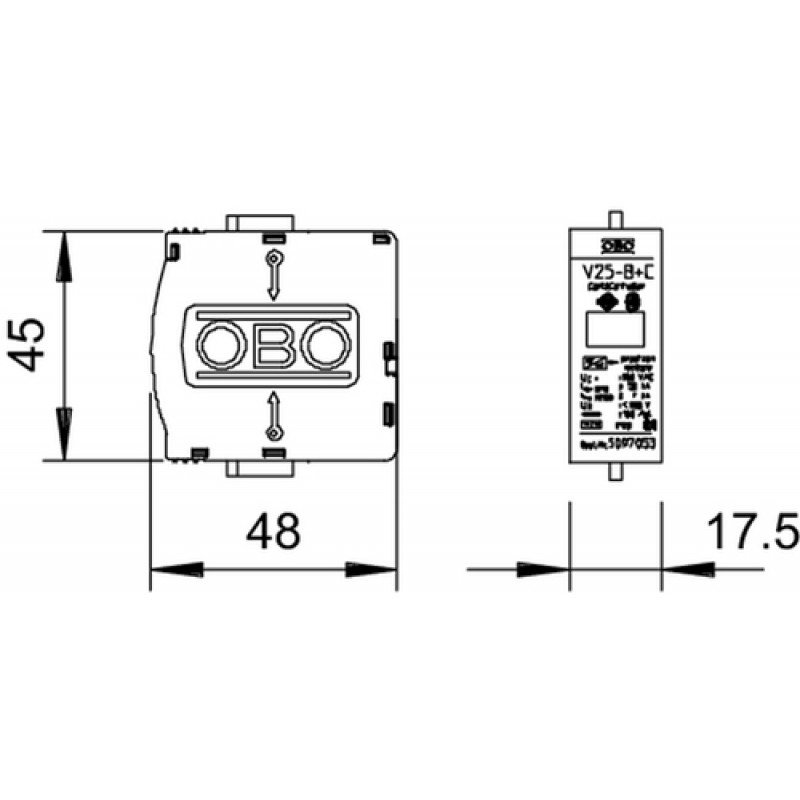 CombiController V50, Верхня частина