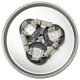 Конденсатор CLZ-FPT-44/6,25-HD 5кВАр, 400В (6.25кВАр 440В) трифазний самовідновлювальний циліндричний