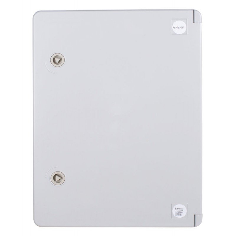 Корпус з ABS-пластику e.plbox.pro.p.40.30.17 з непрозорими дверцятами 400x300x170мм ІР65