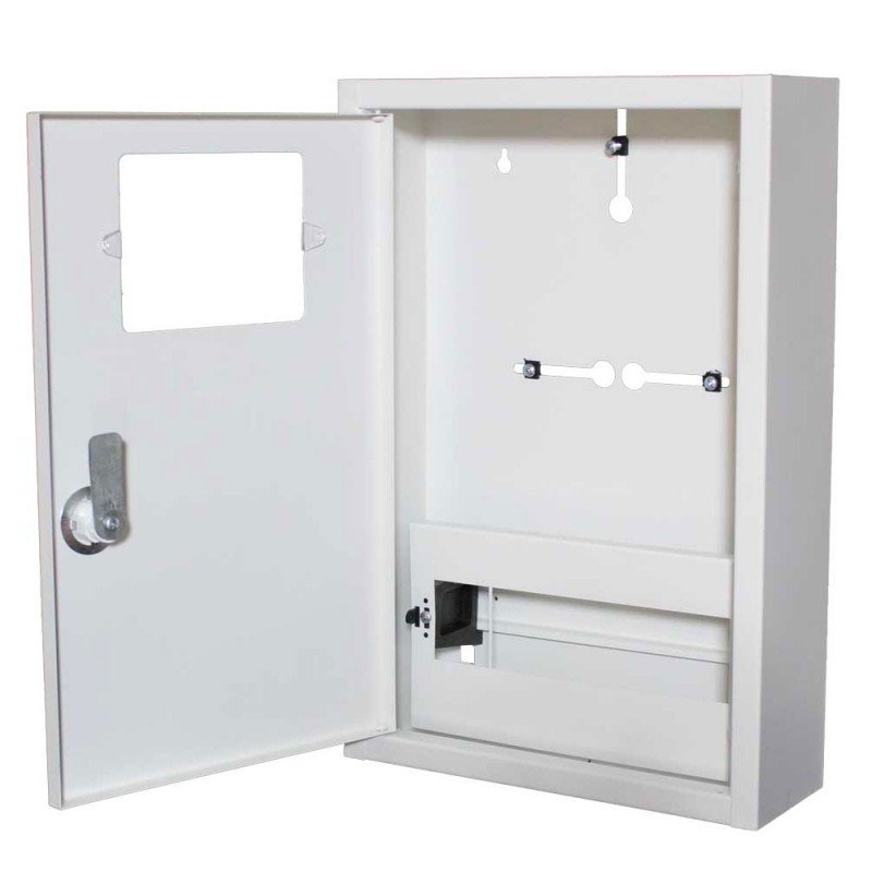 ЯУР-1Н-10 эк., 1-ф. лічильник, 10 мод., IP31, навісний, 220*355*140