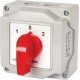 Пакетний перемикач LK63/3.323-ОВ/45 в корпусі, 3p, 1-0-2, 63А, IP44