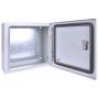 Корпус металевий e.mbox.stand.p.40.40.25 IP54 з монтажною панеллю (400x400x250)