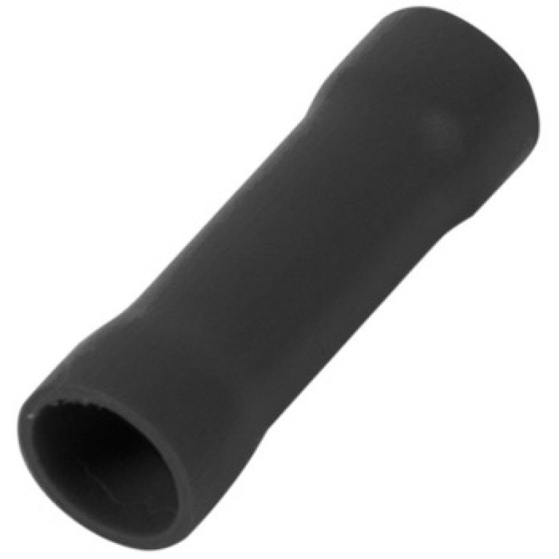 Гільза з'єднувальна ізольована e.splice.stand.rvt.5.black 4-6 кв.мм, чорна