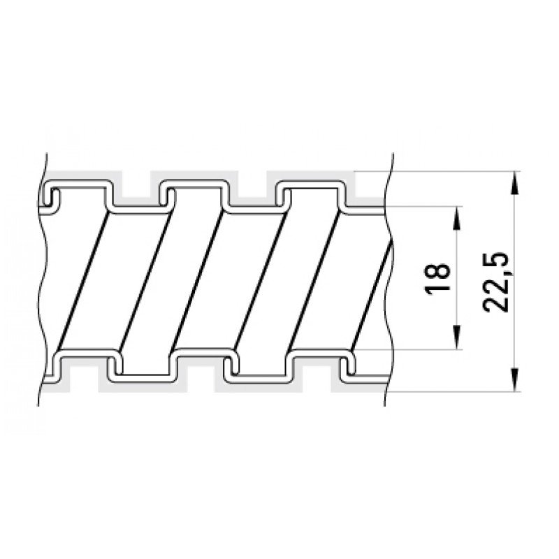 Металорукав e.met.sleeve.stand.proof.slhf.18 ізольований, нг-HF (50м)