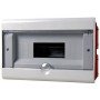 Корпус пластиковий 8-модульний e.plbox.stand.w.08, що вбудовується