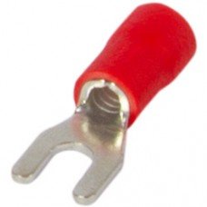 Ізольований наконечник вилковий e.terminal.stand.sv.5.4.red 4-6 кв.мм, червоний
