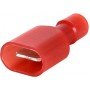 Наконечник-з'єднувач ізольований серії FN e.terminal.stand.mdfn1.25.250.red (fn.m.0,5.1,5) 0,5-1,5 кв.мм "папа"