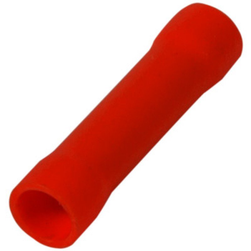 Гільза з'єднувальна ізольована e.splice.stand.rvt.5.red 4-6 кв.мм, червона