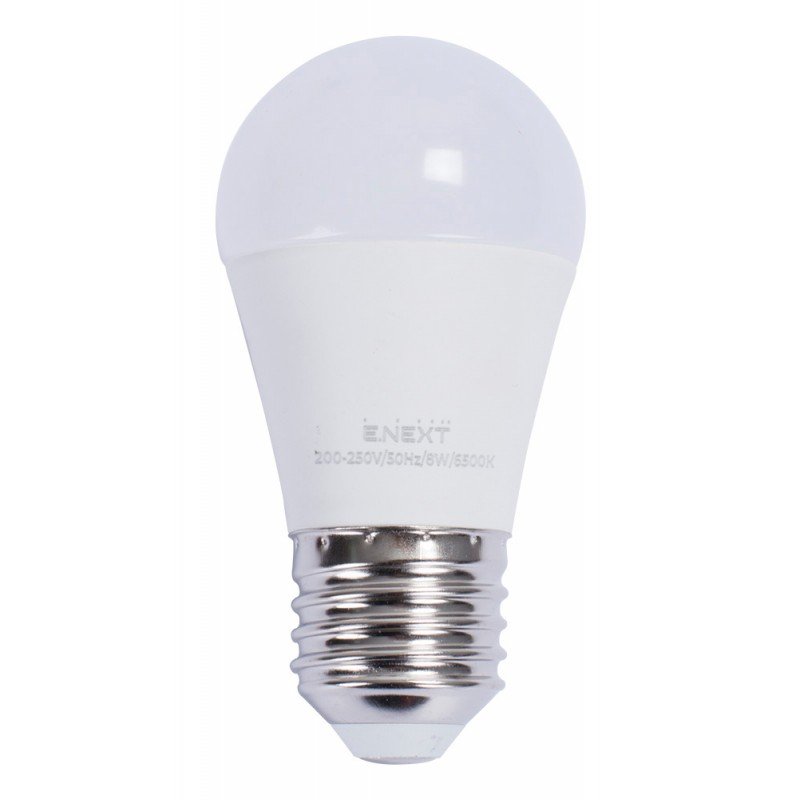 Лампа світлодіодна e.LED.lamp.P45.E27.8.6500