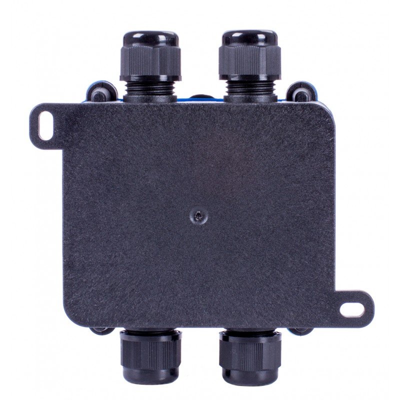Коробка розподільча e.wdb.cnp725.4t.b з клемником, 108х111х42 мм, IP68