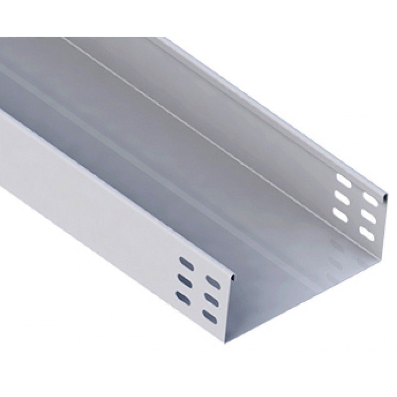 Лоток неперфорований 100х80, 3 м, товщ. 0,7 мм.