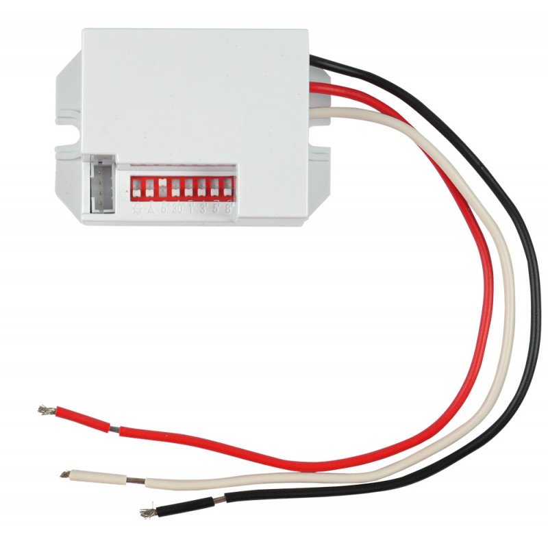 Датчик руху інфрачервоний e.sensor.pir.24.12-24.white, 360°, білий, 12В