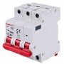 Модульний автоматичний вимикач e.mcb.stand.60.3.D25, 3р, 25А, D, 6 кА