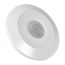 Датчик присутності інфрачервоний стельовий e.sensor.presence.pir.05.white(білий), 360°, IP20