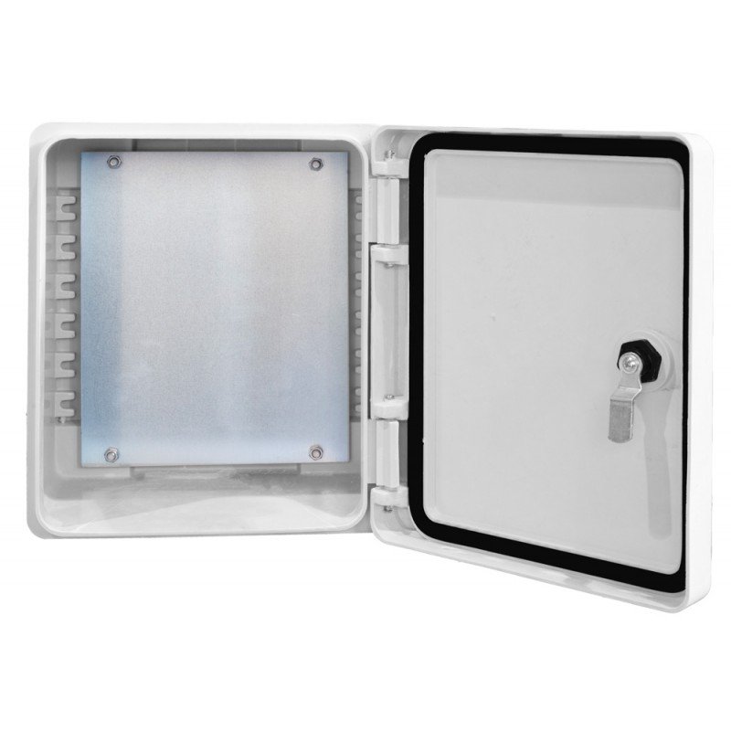 Корпус удароміцний з GRP-поліестеру e.plbox.industrial.30.25.17, 300 x 250 x 170мм, ІР67