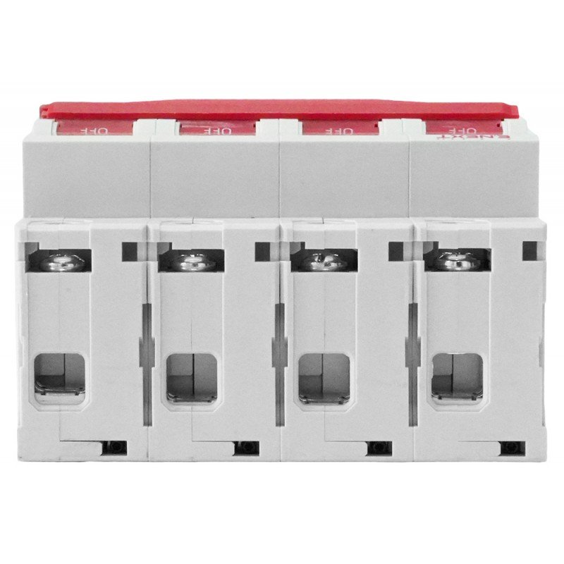 Модульний автоматичний вимикач e.industrial.mcb.150.4.C80, 4р, 80А, C, 15кА